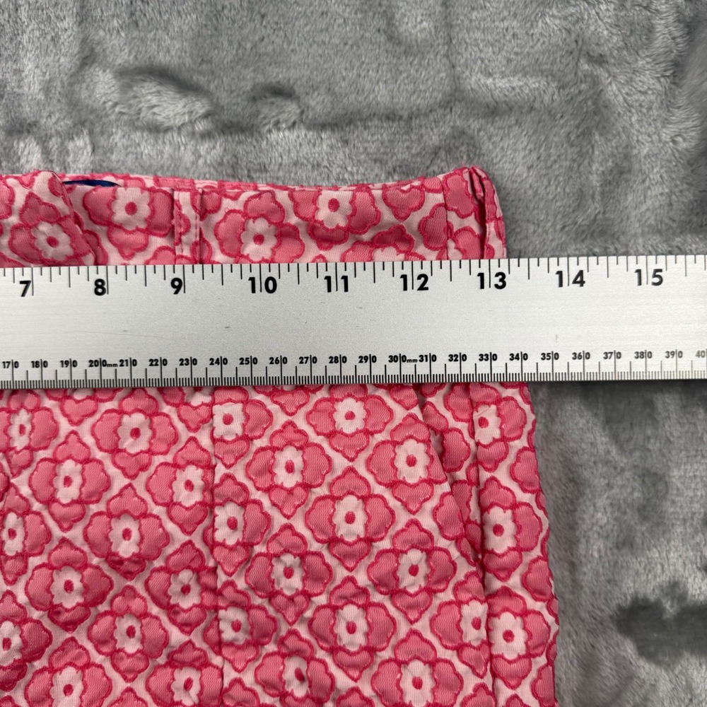 Blue Rain Pink Floral Geometric High Waisted Shorts Womens Small Girlhoodcore - Picture 6 of 16